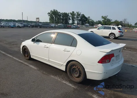 2007 Honda Civic Lx z USA, uszkodzony, nr VIN 1HGFA16507L086579